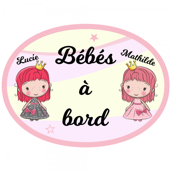 Bébé à bord pour filles