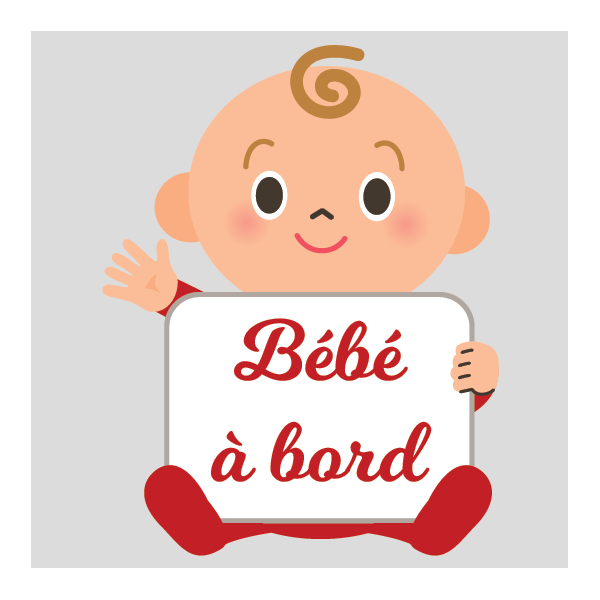 Un bébé à bord pour un petit malin !