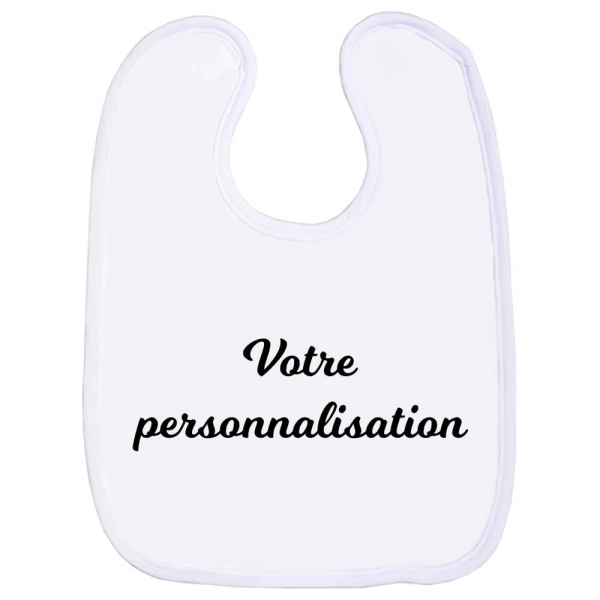 Bavoir bébé personnalisé - Première Fête des Pères