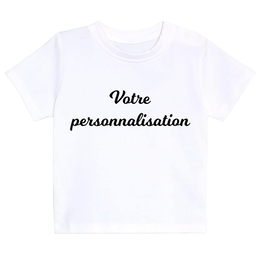 tee shirt à personnaliser blanc