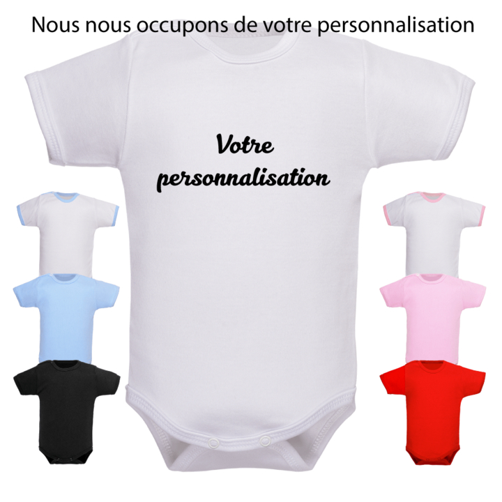 body bébé personnalisé par maquettiste