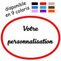 Doller Graphiques - Bébé à bord - Prénom personnalisable