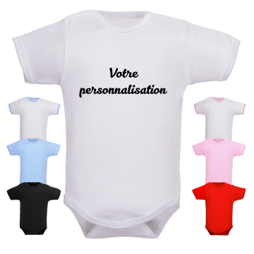 bodies personnalisés bebe