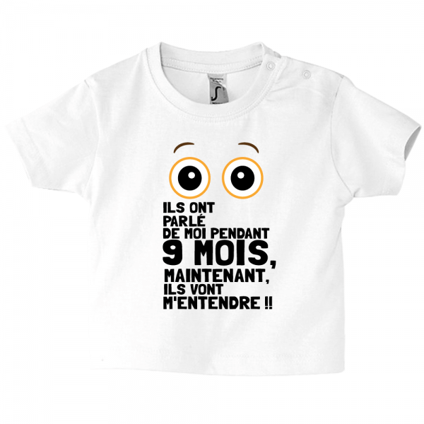 Un vêtement enfant pour rappeler qu’attendre et entendre vont de paire !