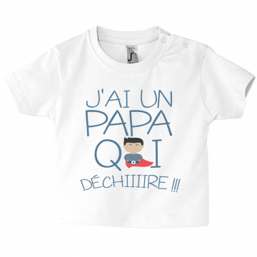 TS024953 enfants 'élan' T-shirts coton pour bébés 