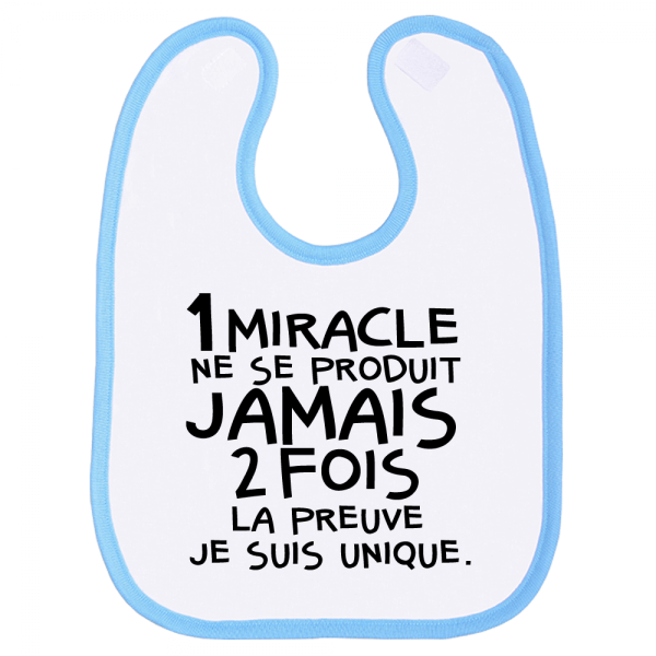 Une bavette inédite pour un bébé totalement unique !