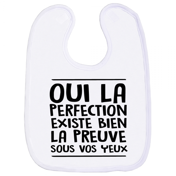 Une bavette parfaite pour un bébé parfait !