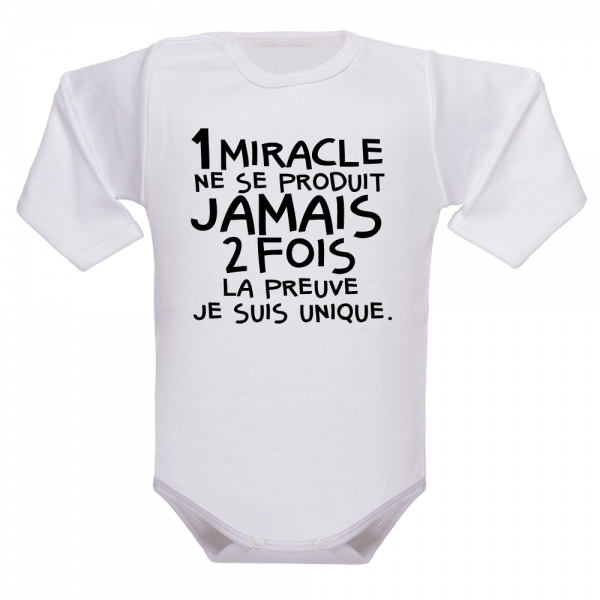 Un body humour pour bébé unique !