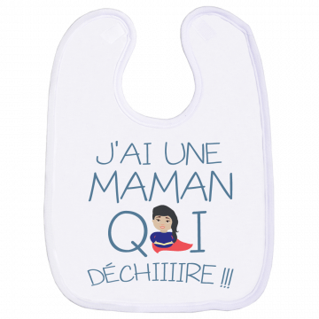 Une maman qui déchire pour une bavette indestructible !