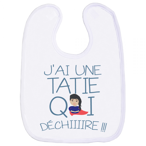 Une bavette parfaite pour aller voir tata chez elle !