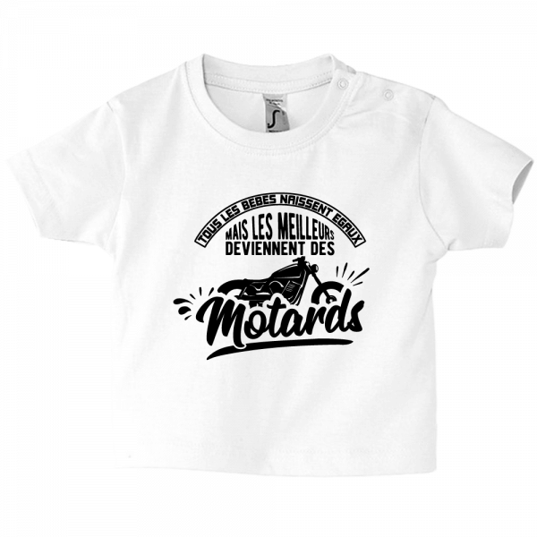 Tee-shirt enfant, un modèle déjanté pour fou de grosses cylindrées !