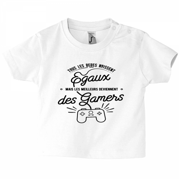 Un t-shirt bébé pour les gamers