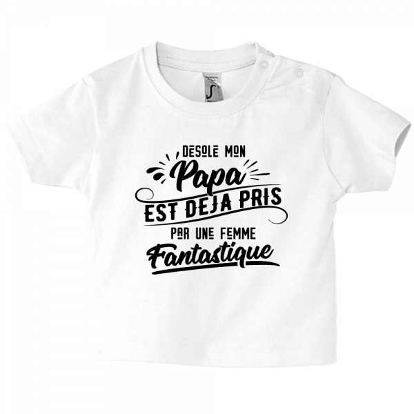 Un vêtement de naissance parfait pour veiller sur papa !