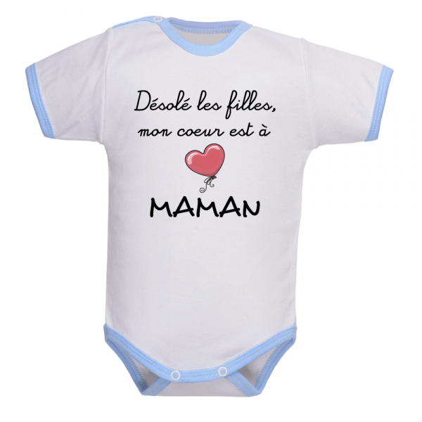 Bavoir bébé papa génial maman terrible - Cadeau - Tendance Cadeau