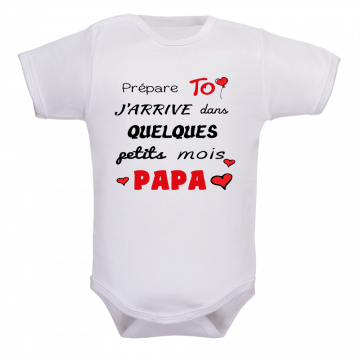 Body Bébé Manche Courte Noir Checklist Pour Papa Blague Humour Bébé Parents  Noir - Cdiscount Prêt-à-Porter