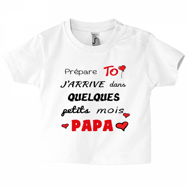 Le tee-shirt spécial papa, c’est le meilleur !