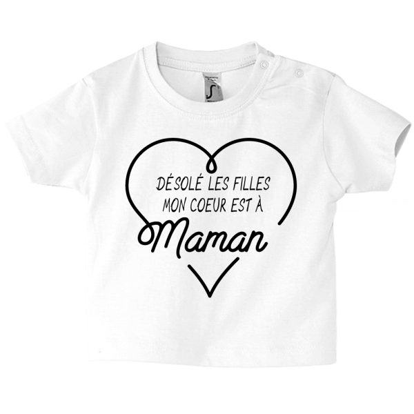 Un tee-shirt en plein dans le cœur de maman !