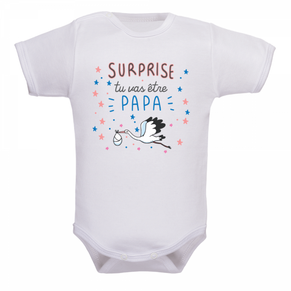 Body bébé, surprise tu vas être papa !