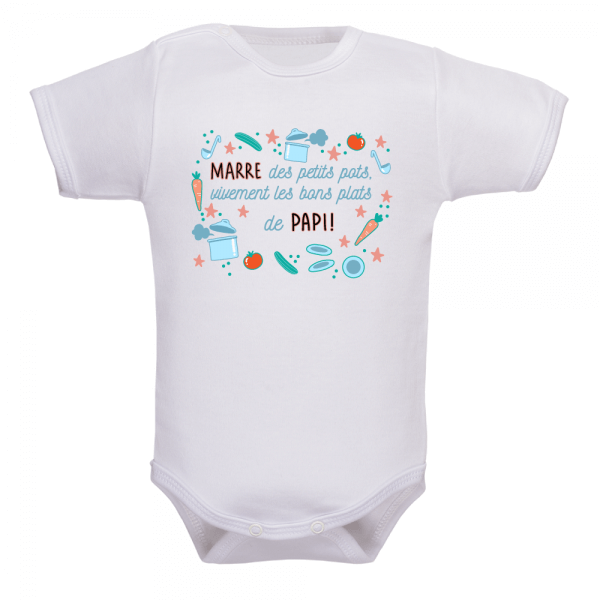 body bébé, les bons petits plats de papi