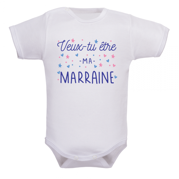 Body bébé veux-tu être ma marraine : faites dans l’originalité !