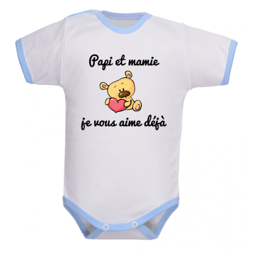 Body bébé je t'aime maman