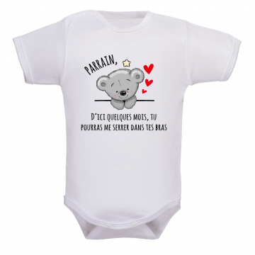 Un body bébé pour parrain