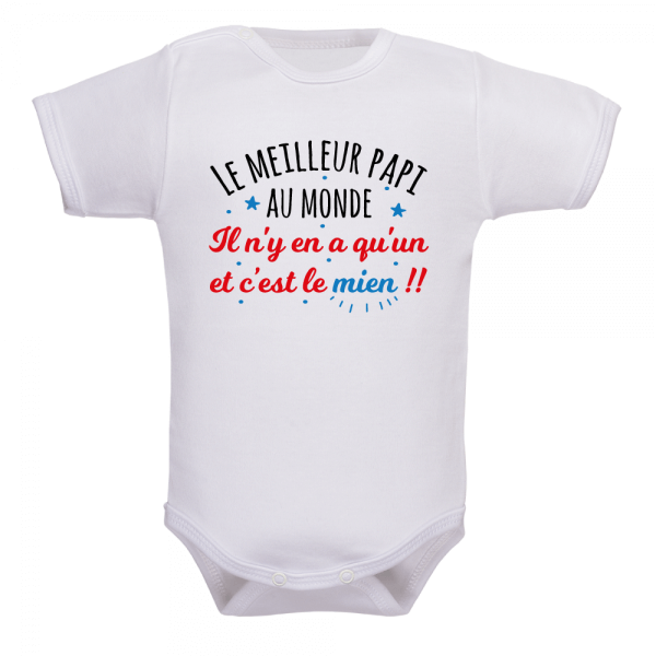 Un body bébé juste pour papi