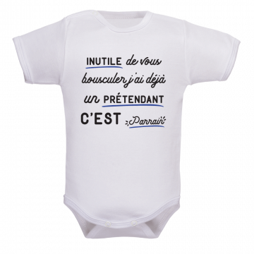 t-shirt parrain marraine filleule filleul qui déchire , cadeau