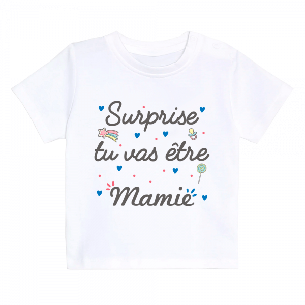 Teeshirt Enfant - Je Vais Être Grande Sœur - Bébé Arrive