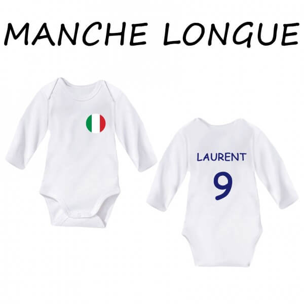 body personnalisé foot Italie