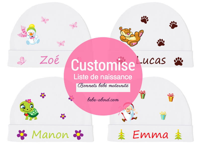 vetement bébé bonnet de naissance 