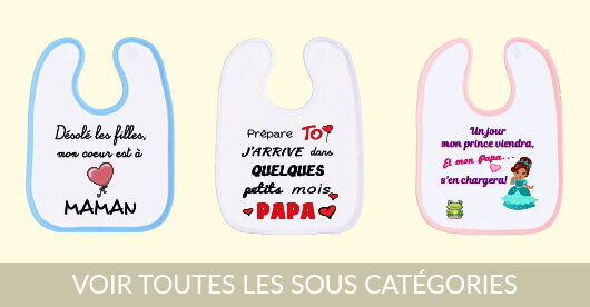 des bavoirs bébé pour tous les goûts