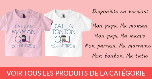 t-shirt une famille qui déchire