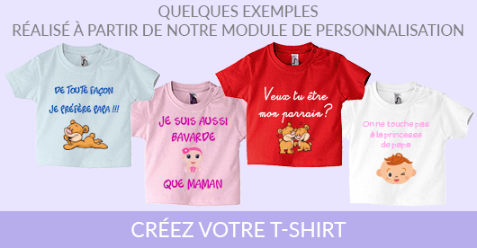 Catégorie t-shirt personnalisé